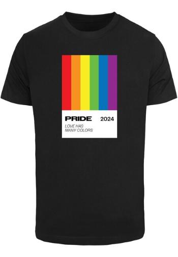 Mr. Tee Many Colors Pride Tee black - L