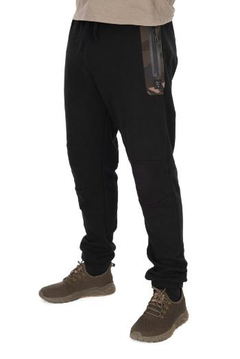 Fox Rybářské Tepláky Black/Camo Premium 310 Joggers - S