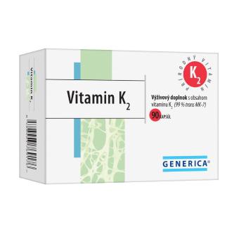 Generica Vitamin K2 90 kapslí