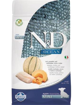 Farmina N&D dog OCEAN PUMPKIN (GF) puppy mini, cod & cantaloupe melon 0,8kg