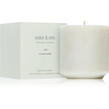 ester & erik fig leaf & leather vonná sviečka náhradná náplň 220 g