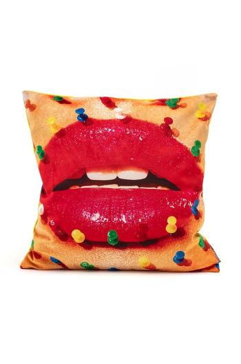 Dekoračný vankúš Seletti Cushion Mouth with Pins