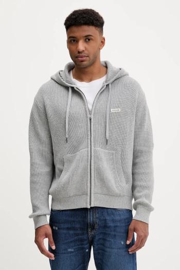 Bavlnený kardigán Guess Jeans šedá farba, M5YR20 Z3P41