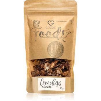 Goodie The Cocochips kokosové čipsy v BIO kvalite príchuť Cocoa 70 g