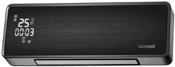 Hősugárzó CONCEPT QH4001 Fali kerámia hősugárzó, 2000 W, fekete