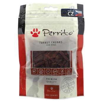 PERRITO Turkey chunks pochúťka pre psov 100 g