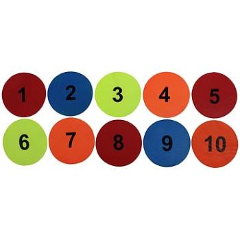 Digit 10 značky na podlahu 1 balenie (61741)