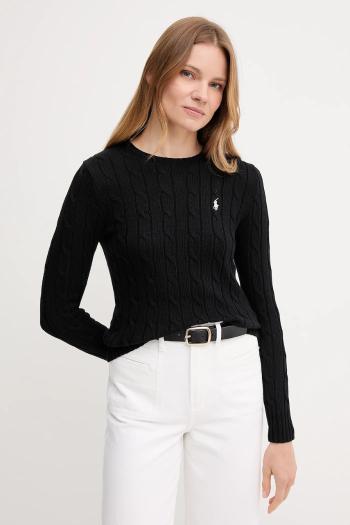 Sveter Polo Ralph Lauren čierna farba, 211971869