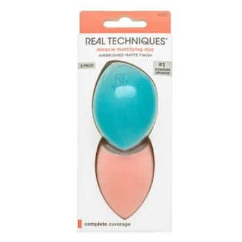 Real Techniques Miracle Mattifying Duo hubka na make-up