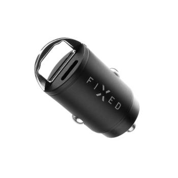 FIXED FIXCC30M-CU-BK AUTONABIJACKA S USB-C A USB-A VYST. V MINI. PREVEDENI, CIERNA