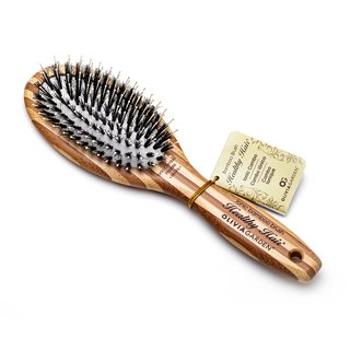Olivia Garden Healthy Hair Bamboo Brush Ionic Combo Paddle HH-P6 kefa na vlasy so štetinami z nylonu a diviaka