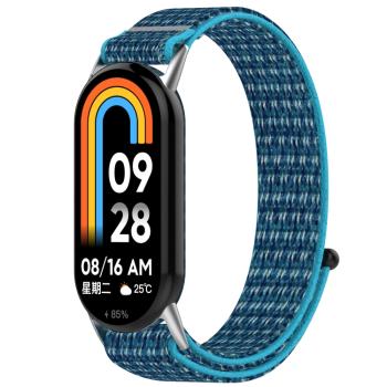 NYLON Vymeniteľný remienok pre Xiaomi Smart Band 9 modrý