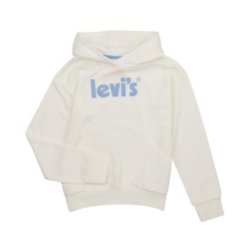 Levis  LVG SQUARE POCKET HOODIE  Mikiny Biela