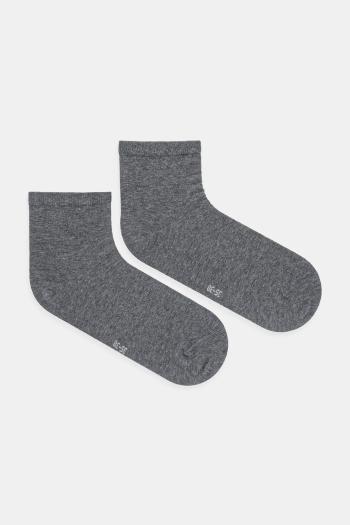 Ponožky Tommy Hilfiger 2-pak dámske, šedá farba, 373001001