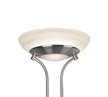 LED stojaca lampa Reality Orson nikel R40073507
