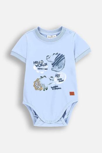 Body pre bábätká Coccodrillo SAGE TIME BOY NEWBORN