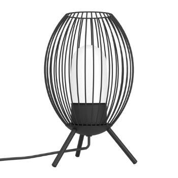 Stolová vonkajšia lampa Eglo oceľ čierna 900123