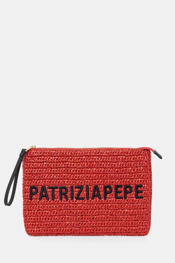 Listová kabelka Patrizia Pepe červená farba, 2B0134 V039