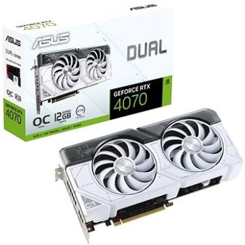 ASUS DUAL GeForce RTX 4070 O12G White (90YV0IZ4-M0NA00)