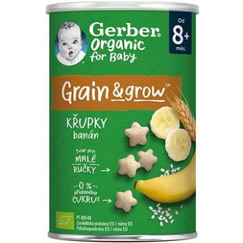 GERBER Organic chrumky banánové 35 g (8445290321466)
