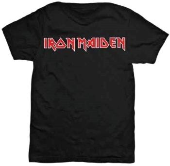 Iron Maiden Tričko Logo Unisex Black 2XL