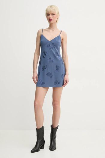 Hodvábne šaty ZADIG&VOLTAIRE mini, áčkový strih, WWDR02386