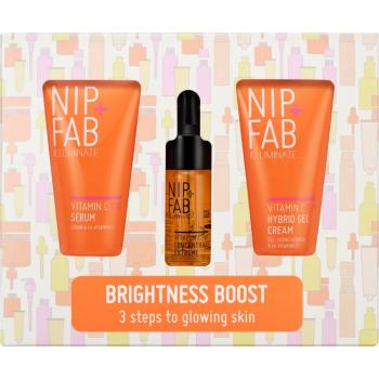 NIP+FAB Vitamin C Fix Brightness Boost sada na starostlivosť o pleť s vitamínom C