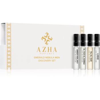 AZHA Perfumes Emerald Nebula Men Discovery Set sada pre mužov