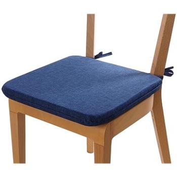 Sedák 40 × 40 cm so šnúrkami – Modrý (12-001-0201)