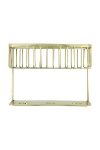 Kúpeľňová polica House Doctor HDBath 20 x 25,5 xm žltá farba