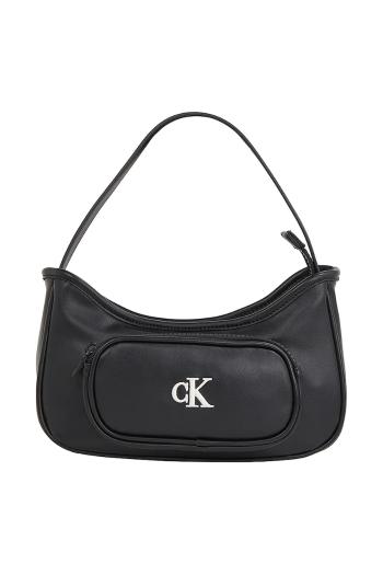 Detská kabelka Calvin Klein Jeans čierna farba, IU0IU00696