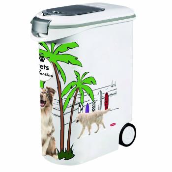 Curver Kontejner na krmivo, vzor psi, 54 l, 54 l