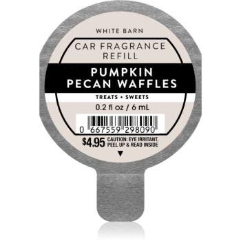 Bath & Body Works Pumpkin Pecan Waffles vôňa do auta náhradná náplň 6 ml