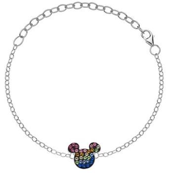 DISNEY Mickey Mouse strieborný náramok BS00025SRML-S (88774678498)