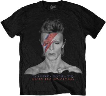 David Bowie Tričko Aladdin Sane Unisex Black S