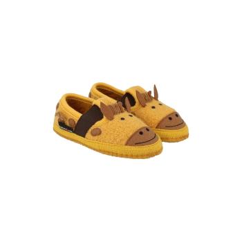 Haflinger  SLIPPER GIRAFFE  Papuče Žltá