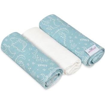 Babymatex Muslin Design plienka Animals 3 ks