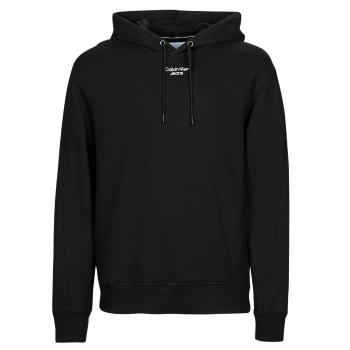 Calvin Klein Jeans  STACKED LOGO HOODIE  Mikiny Čierna