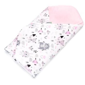 T-TOMI rýchlozavinovačka Velvet, Pink Bears (8594166545816)