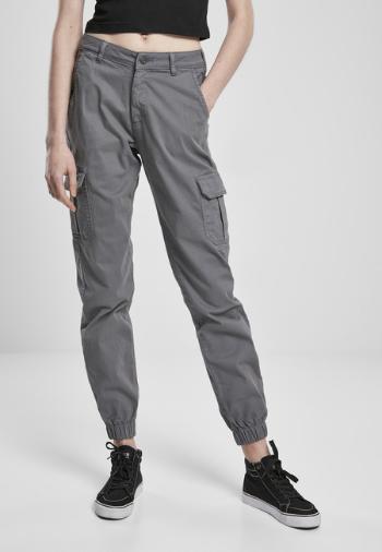 Urban Classics Ladies High Waist Cargo Pants lightshadow - 28