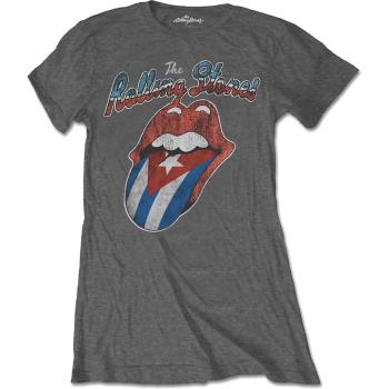 The Rolling Stones tričko Rocks Off Cuba Šedá XL