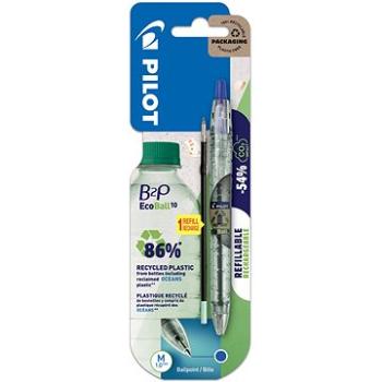 PILOT B2P EcoBall Ocean Plastic, M, modré + modrá náplň (BLI5846)
