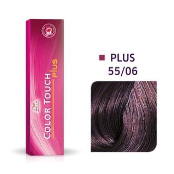 Wella Professionals Color Touch Plus profesionálna demi-permanentná farba na vlasy 55/06 60 ml