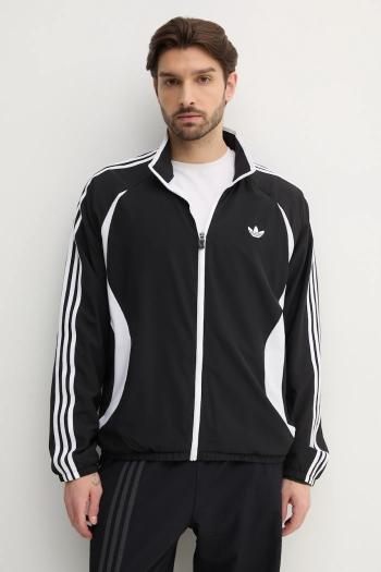 Mikina adidas Originals Teamgeist pánska, čierna farba, s nášivkou, JC6227