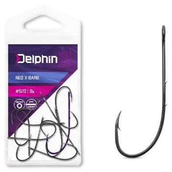 Delphin háčiky na čeburašku b! neo x-barb 8 ks - 3/0