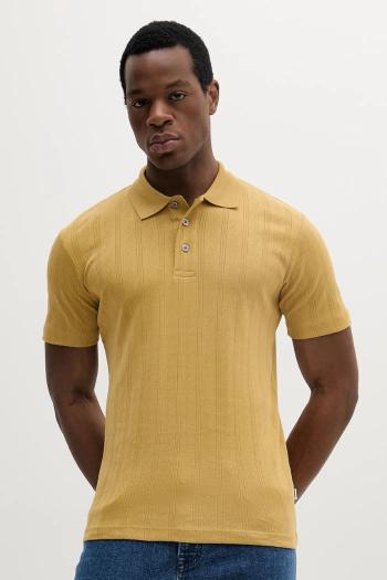 Bavlnené polo tričko Lindbergh zelená farba, jednofarebné, 30-404115