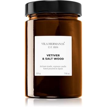 Vila Hermanos Apothecary Vetiver & Salt Wood vonná sviečka 225 g