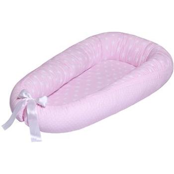 SCAMP Hniezdočko s kokosovou vložkou Rosa Stars Dots (5999546242676)