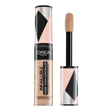 L´Oréal Paris Infaillible More Than Concealer folyékony korrektor az egységes és világosabb arcbőrre 323 Fawn 11 ml