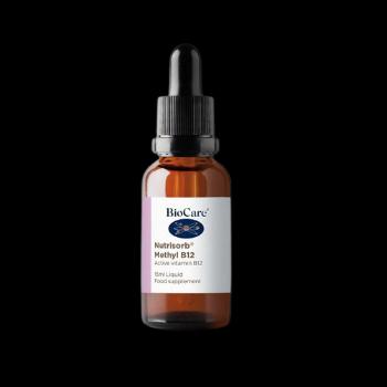 BIOCARE vitamín B12 kvapky v bioaktívnej forme metylkobalamínu a adenosylkobalamínu 15 ml